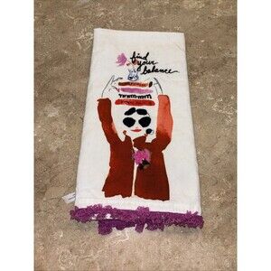 Anthropologie DishTowel Tea Towel Cotton Erisha Kitchen Cotton Find Your Balance